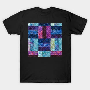 Comfy Soft Quilting Pattern T-Shirt